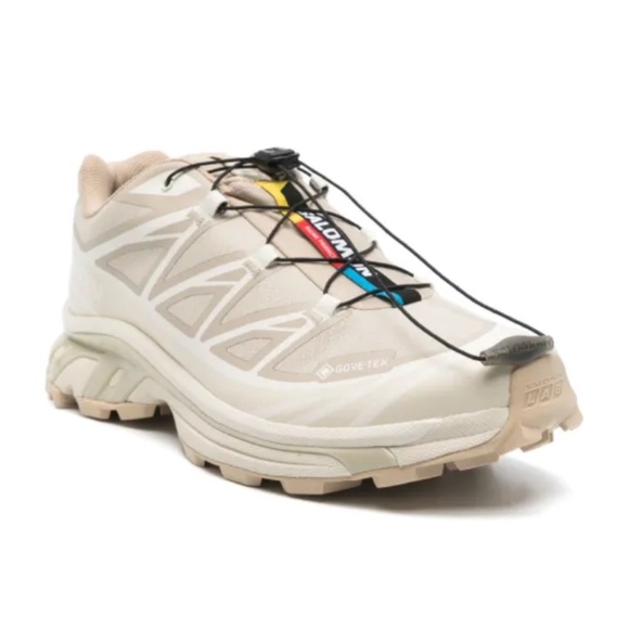 SALOMON XT-6 Waterproof Sneaker Neutral Vanilla Ice - Picture 2 of 11